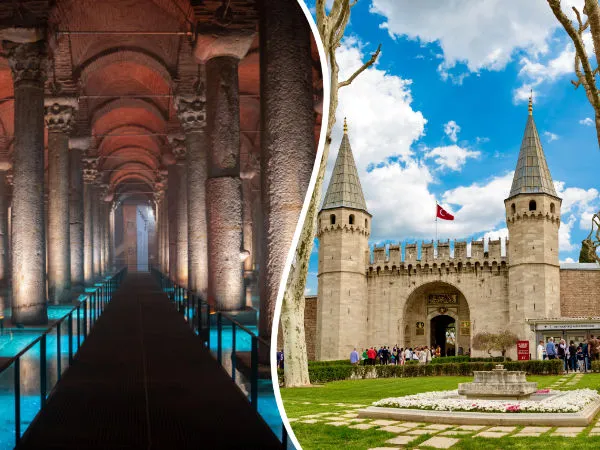 Basilica Cistern & Topkapi Palace Combo Tickets