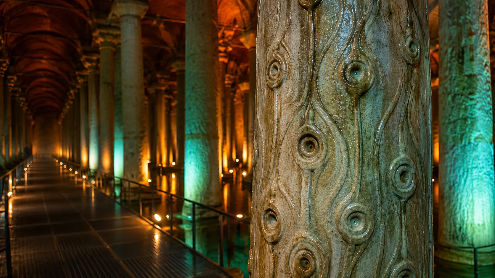 Weeping Column In Basilica Cistern